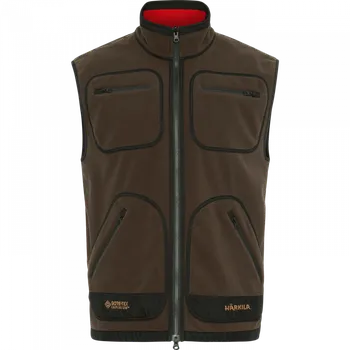 Pánská vesta HÄRKILA - KAMKO fleece vesta pánská (Brown/red) XXXL