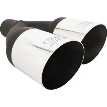 Koncovka výfuku ULTER SPORT Koncovka výfuku 2x90 mm N2-90-1* pravá Průměr vstupu: 65 mm