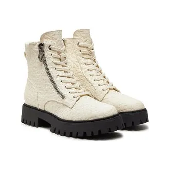 Dámské kozačky Kotníková obuv Guess Fiona FLTFIO FAL10 Bílá 36