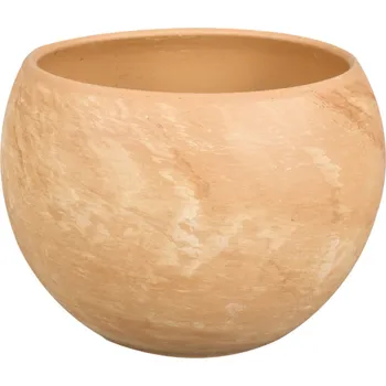 Zahrada Nohel Garden Květník LUNA KOULE MARMOR keramický impregnovaný d33x25cm