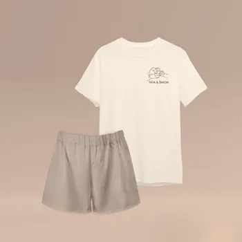 Pyžamový set s potiskem PĚSTI, pro dítě Velikost pro dítě: 7-8 let