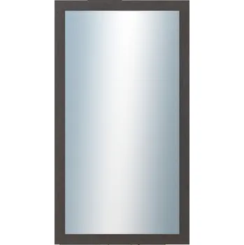 Zrcadlo DANTIK - Zarámované zrcadlo - rozměr s rámem cca 50x90 cm z lišty RETRO tmavě šedá (2529)