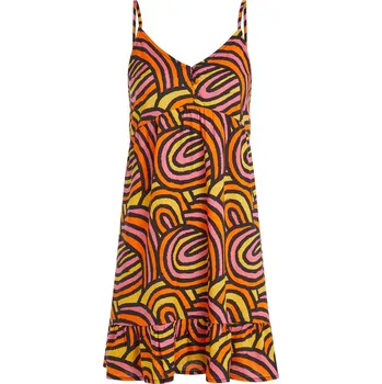 Dámské oblečení Dámské Šaty O'NEILL MALU BEACH DRESS 1300096-32522 – Oranžová XS