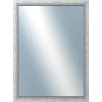 Zrcadlo DANTIK - Zarámované zrcadlo - rozměr s rámem cca 60x80 cm z lišty PAINT modrá velká (2963)