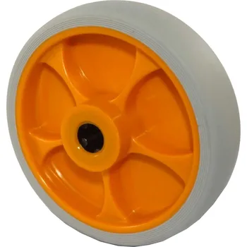 Pojezdové kolečko Samostatné gumové pojezdové kolo - B44.081.ORANZOVA