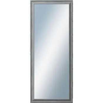 Zrcadlo DANTIK - Zarámované zrcadlo - rozměr s rámem cca 50x120 cm z lišty KOSTELNÍ malá šedá (3167)