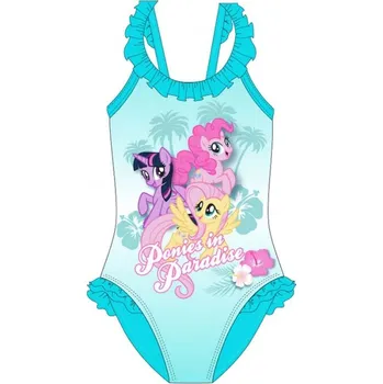 Dívčí plavky DOVOZ EU DÍVČÍ JEDNODÍLNÉ PLAVKY MY LITTLE PONY modré Velikost: 98/104