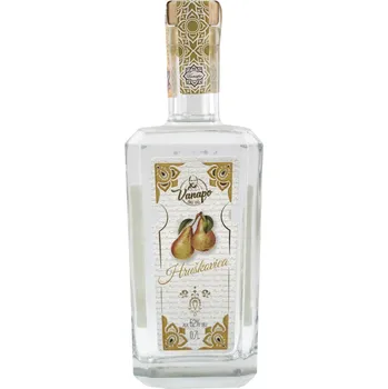 Pálenka Vanapo Pravá Poctivá Hruškovica 52% 0,7l