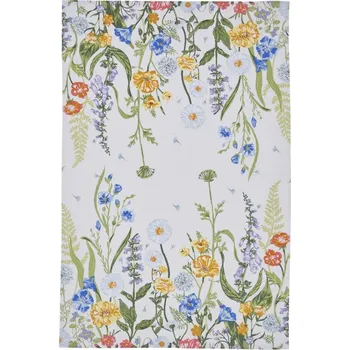 Utěrka Kuchyňská utěrka Cottage Garden krémová, zelená