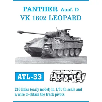 Plastikový model 1/35 ATL-033 Panther Ausf. D / VK 16.02 - Friul Model
