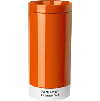 Termohrnek Oranžový kovový termohrnek Pantone Orange 021 430 ml