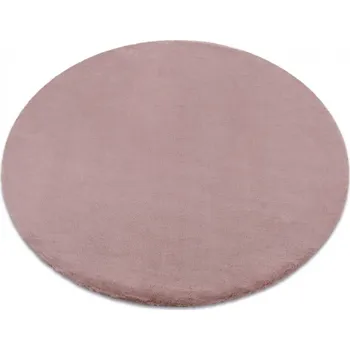 Koberec Kulatý koberec BUNNY růžový, velikost kruh 80