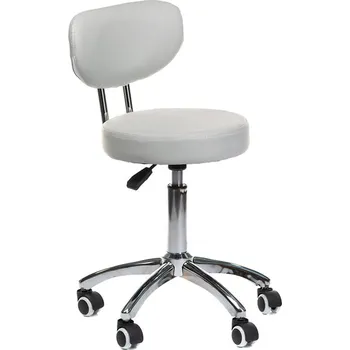 Taburet Beauty system Kosmetický taburet BT-229 šedý