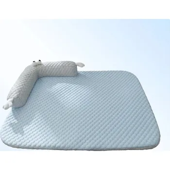 Pelíšek pro psa Chladivá podložka pro psy s paměťovou pěnou a polštářkem Velikost: XL