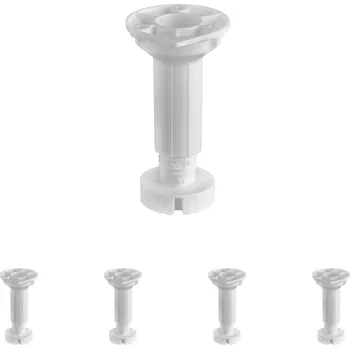 Jídelní stůl Walteco Soklová noha 96-150mm, plast, bílá Množství: 5 ks