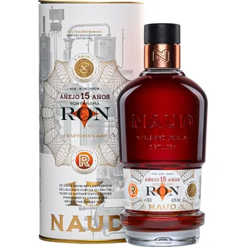 Rum Naud Ron Añejo Panama 15 letý v tube 41,3% 0,7l