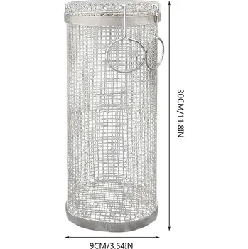 Příslušenství pro gril OEM Rolovací grilovací koš Balení: 30 x 9 x 9 cm