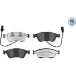 Sada brzdových destiček, vždy 4 kusy v sadě MEYLE 025 238 9620/PD