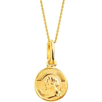Přívěsek Zlatý přívěsek - medailon - AP523-4443