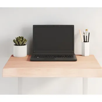 Konferenční stolek vidaXL Stolní deska 60x40x(2-6)cm ošetřený dub živá hrana [363865] Barva: Přírodní