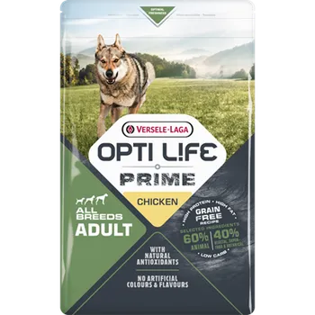 Krmivo pro psa Versele Laga VERSELE-LAGA OPTI LIFE PRIME - všechna plemena BEZ OBILOVIN kuřecí 12,5 kg