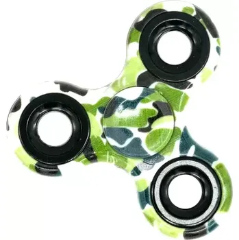 Gadget Antistresový Fidget Spinner Maskáč bílý