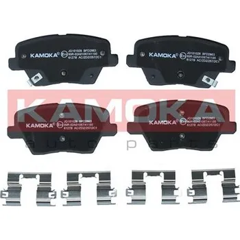 Brzdová destička Sada brzdových destiček, vždy 4 kusy v sadě KAMOKA JQ101028