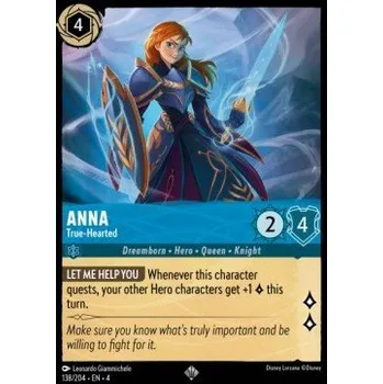Sběratelská karetní hra URS 138/204 Anna - True-Hearted Verze: NORMAL, Stav Produktu: Near Mint