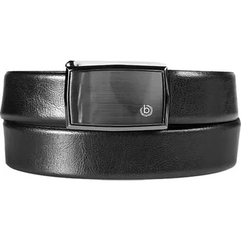 Opasek Bugatti pánský pásek s plnou přezkou 788/05 Černá 90