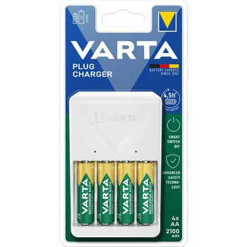 Svítilna Nabíječka VARTA PLUG CHARGER +4R6 2100 4,5hodin
