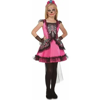 Karnevalový kostým Kostým pro děti My Other Me Černá Růžová Catrina Velikost: 10-12 let