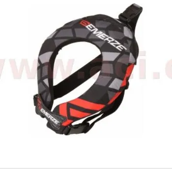 Motocyklový chránič Dětský krční chránič/límec EMERZE EM12 černá/červená/šedá