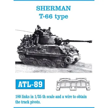 Plastikový model 1/35 ATL-089 SHERMAN T-66 type - Friul Model