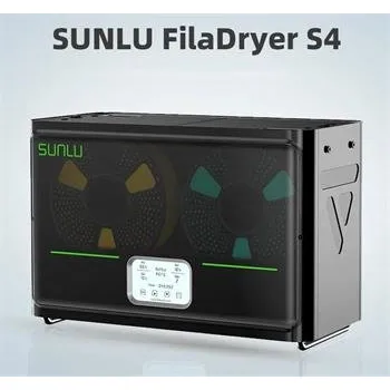Příslušenství k 3D tiskárně SUNLU FilaDryer S4 - sušička na 4 filamenty (filament dryer)