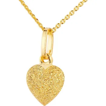 Přívěsek Zlatý přívěsek - srdce - AP04-114
