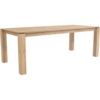 Zahradní stůl Stůl Ethnicraft Slice Dining Table 220x100 v.76 nohy 10x10