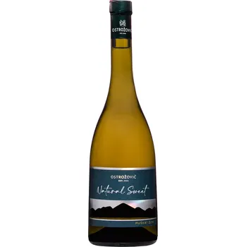 Víno J&J Ostrožovič Natural Sweet Muškát Žltý 2023 9% 0,75l