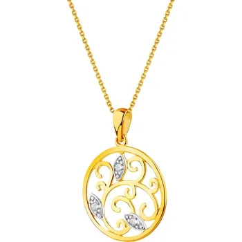 Přívěsek Zlatý přívěsek se zirkony - Z-773.02