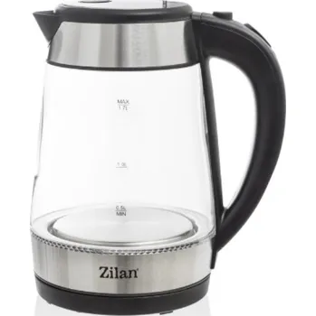 Rychlovarná konvice Skleněná rychlovarná konvice (1,7 L) Zilan ZLN3963