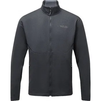 Pánský svetr Rab Geon Jacket, black/steel marl - pánská horská fleecová bunda M + Doprava zdarma