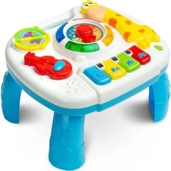 Hračka pro nejmenší Interaktivní hudební stoleček TOYZ - Žirafa