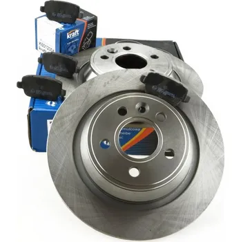 Brzdový komplet Brzdy kotouče a desky zadní FORD MONDEO MK IV 4 - KRAFT