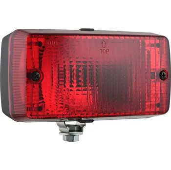 Osvětlení automobilu Wesem Zadní mlhové světlo červené 12-24V 140 x 75 mm