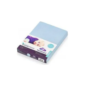 Prostěradlo TRÄUMELAND Prostěradlo Tencel UNI Hellblau