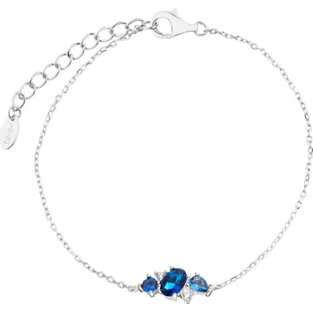 Náramek Stříbrný náramek se zirkony - AP536-8878