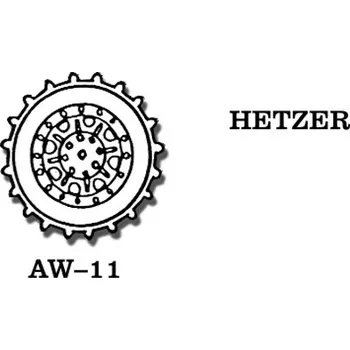 Plastikový model 1/35 AW-11 HETZER - Friul Model