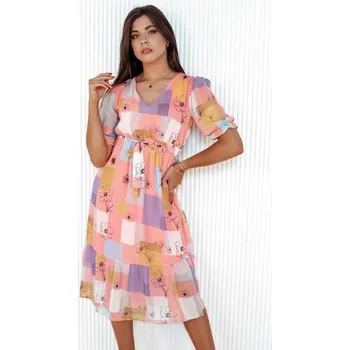 Dámské šaty Dámské šaty BLOSSOM LOVE růžové