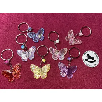 HandMade by VeJa Přívěšek na klíče - motýl