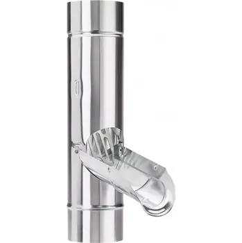 okap Odvaděč vody 100 mm s lapačem listí, titanzinek