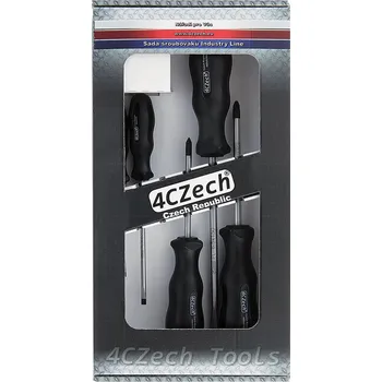 Šroubovák Sada šroubováků PL,PZ 5-dílná profiline v kartonu 4CZech - 4CZ-8640-02